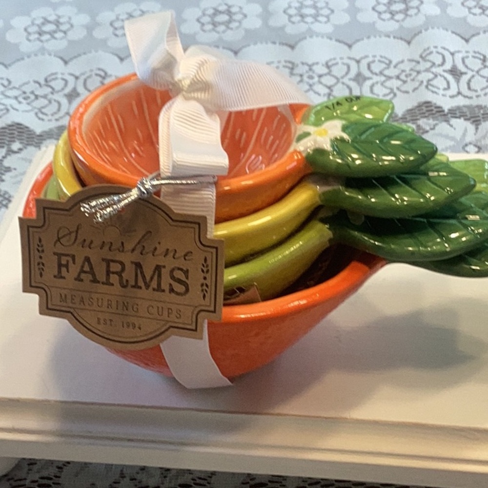 Citrus Themed Measuring Cups